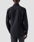 Eton Denim Twill Subtle Mélange Effect Garment Washed Shirt Black