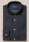 Eton Denim Uni Corozo Buttons Shirt Black
