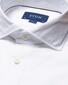 Eton Denim Uni Corozo Buttons Shirt White