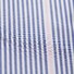 Eton Detail Stripe Cutaway Overhemd Donker Blauw