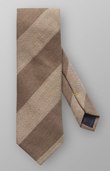 Eton Diagonal Block Tie Das Off White-Bruin