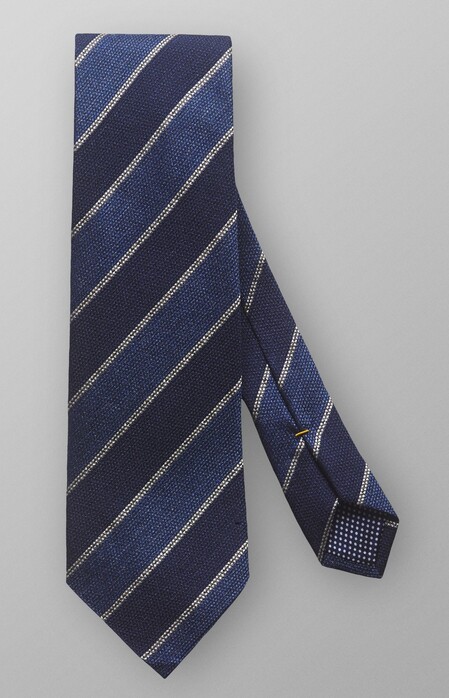 Eton Diagonal Silk Tie Das Navy