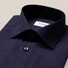 Eton Diagonal Twill Shirt Navy