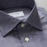 Eton Diamond Weave Cutaway Overhemd Donker Blauw