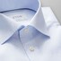 Eton Diamond Weave Cutaway Shirt Light Blue