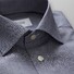 Eton Dobby Cotton-Tencel Overhemd Dark Navy