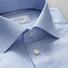 Eton Dobby Cotton-Tencel Overhemd Licht Blauw