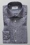 Eton Dobby Cotton-Tencel Shirt Dark Navy