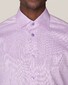 Eton Dobby Fine Texture Shirt Purple