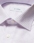 Eton Dobby Mini Stripe Texture Shirt Light Purple