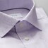 Eton Dobby Structure Uni Cutaway Overhemd Licht Paars Melange