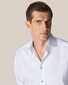 Eton Dobby Weave Tone-on-Tone Buttons Shirt White