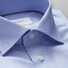 Eton Dot & Floral Poplin Overhemd Licht Blauw