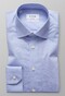 Eton Dot Floral Sleeve 7 Shirt Light Blue