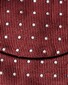 Eton Dot Pattern Self Tied Bow Tie Dark Red