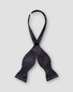 Eton Dot Pattern Self Tied Bow Tie Navy