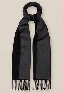 Eton Double-Side Wool Scarf Black