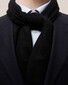 Eton Double Sided Wool Scarf Grey-Black