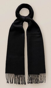 Eton Double Sided Wool Scarf Sjaal Grey-Black