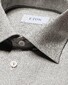 Eton Elegant Texture Royal Dobby Overhemd Beige