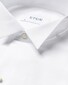 Eton Evening Piqué Extra Long Staple Cotton French Cuffs Wing Collar Overhemd Wit