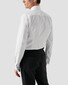 Eton Evening Piqué Extra Long Staple Cotton French Cuffs Wing Collar Overhemd Wit