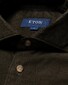 Eton Extra Soft Baby Corduroy Horn-Effect Buttons Overhemd Donker Groen