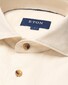 Eton Extra Soft Baby Corduroy Horn-Effect Buttons Overhemd Off White