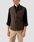 Eton Extra Soft Baby Corduroy Horn-Effect Buttons Overhemd Zwart