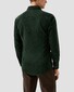 Eton Extra Soft Baby Corduroy Horn-Effect Buttons Shirt Dark Green Melange