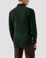 Eton Extra Soft Finish Baby Corduroy Garment Washed Overhemd Donker Groen Melange