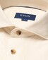 Eton Extra Soft Finish Baby Corduroy Garment Washed Overhemd Off White