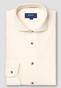 Eton Extra Soft Finish Baby Corduroy Garment Washed Overhemd Off White