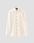 Eton Extra Soft Finish Baby Corduroy Garment Washed Overhemd Off White