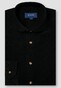 Eton Extra Soft Finish Baby Corduroy Garment Washed Shirt Black