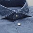Eton Extreme Cutaway Lightweight Denim Overhemd Avond Blauw