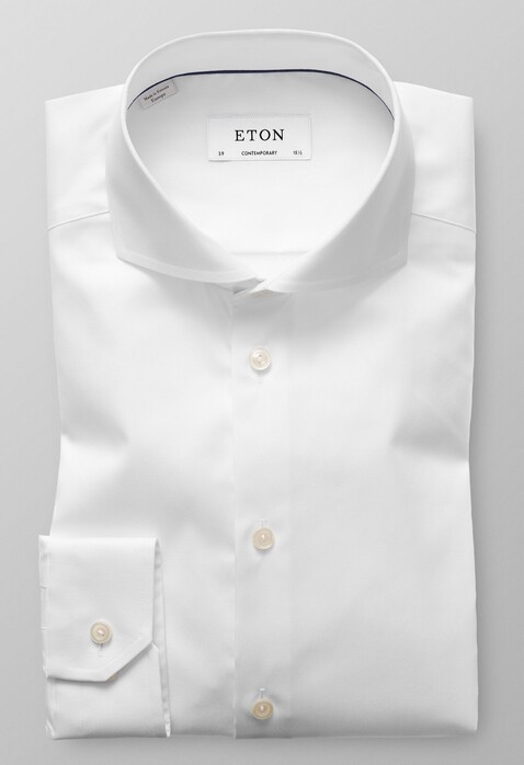 Eton Extreme Cutaway Signature Twill Shirt White