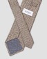 Eton Fantasy Chain Pattern Silk Twill Tie Beige