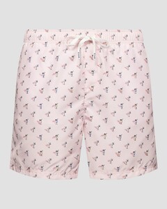 Eton Fantasy Drinks Pattern Swim Short Roze