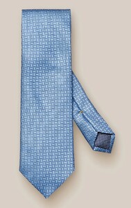 Eton Fantasy Fine Stripe Tie Light Blue