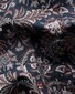 Eton Fantasy Floral Paisley Pattern Overhemd Navy