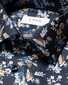 Eton Fantasy Floral Pattern Cotton Twill Overhemd Navy-Multi