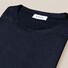 Eton Filo di Scozia Cotton T-Shirt Donker Blauw Melange