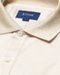 Eton Filo di Scozia Jacquard Poloshirt White