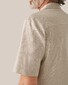 Eton Filo di Scozia Jacquard Resort Fine Texture Shirt Light Brown-Grey