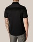 Eton Filo di Scozia Jersey Knit Uni Poloshirt Black