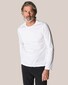 Eton Filo di Scozia Jersey Long Sleeve T-Shirt White