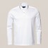 Eton Filo di Scozia Jersey Polo Poloshirt White