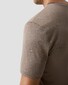 Eton Filo di Scozia Jersey T-Shirt Bruin