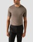 Eton Filo di Scozia Jersey T-Shirt Bruin